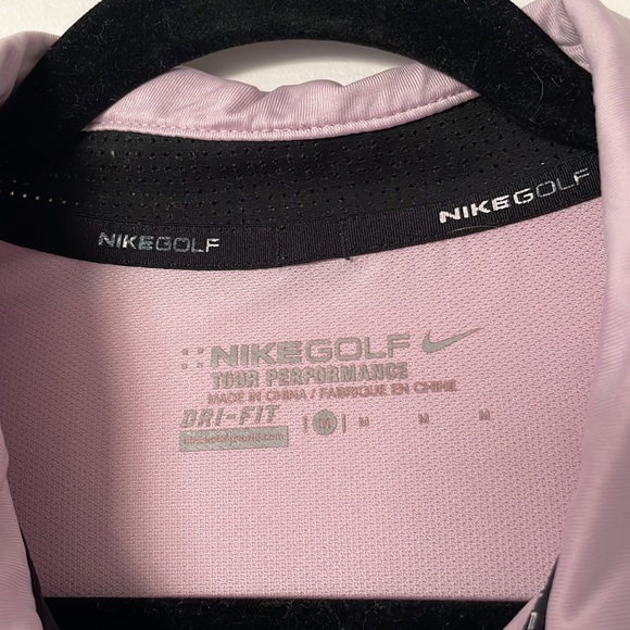Nike Golf Tour Performance Pink Golf Polo - Picture 3 of 4